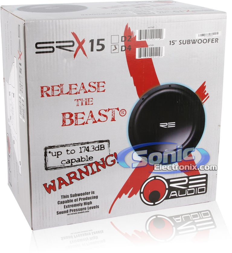 RE Audio SRX15D4 Image 7