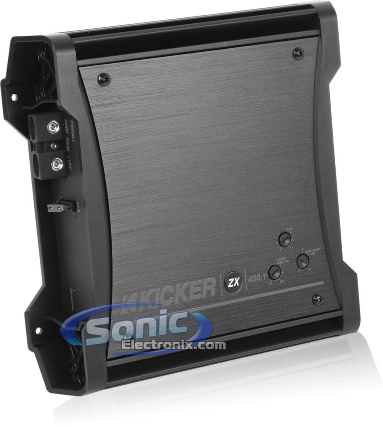 Kicker ZX400.1 (11ZX400.1) Like New Image 9