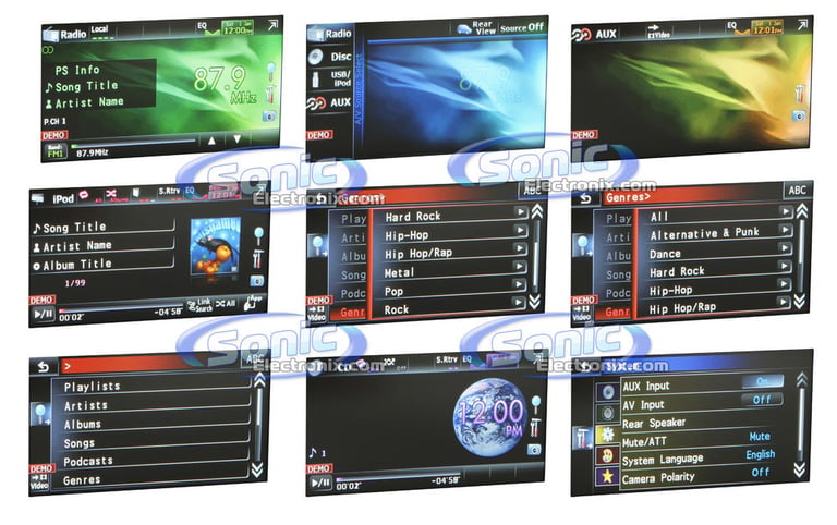 Pioneer AVH-P2300DVD & AVIC-U220 Navigation Package Image 5