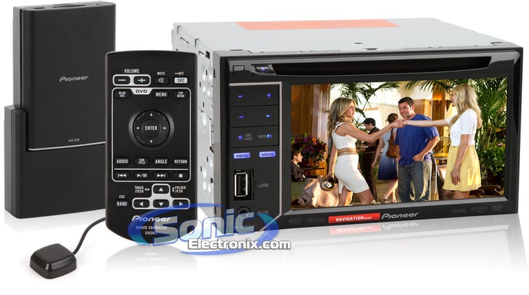 Pioneer AVH-P2300DVD & AVIC-U220 Navigation Package Image 1