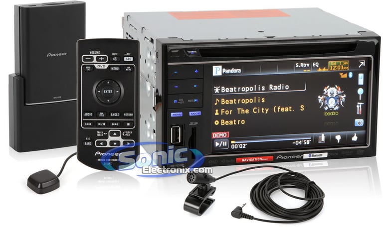 Pioneer AVH-P3300BT & AVIC-U220 Navigation Package Image 1