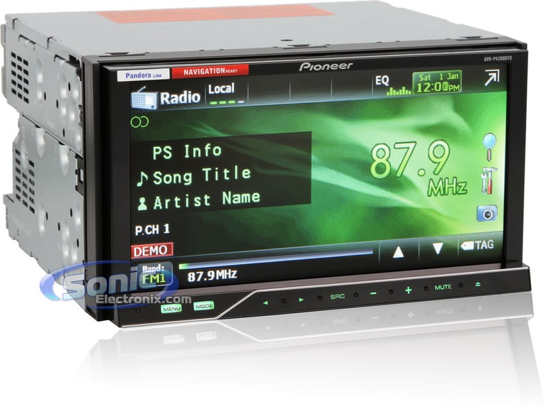 Pioneer AVH-P4300DVD & AVIC-U220 Navigation Package Image 2