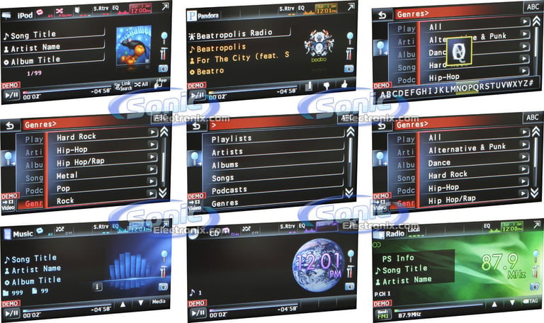 Pioneer AVH-P4300DVD & AVIC-U220 Navigation Package Image 7
