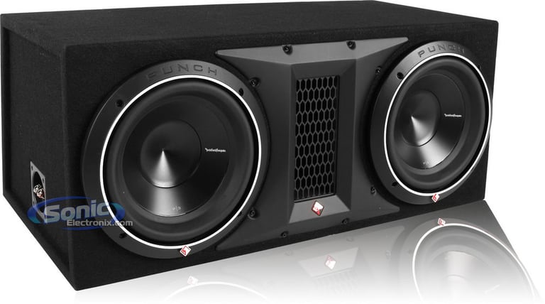 Rockford Fosgate Loaded Enclosure and Amplifier Bass Bundle Image 2