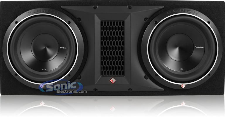 Rockford Fosgate Loaded Enclosure and Amplifier Bass Bundle Image 3
