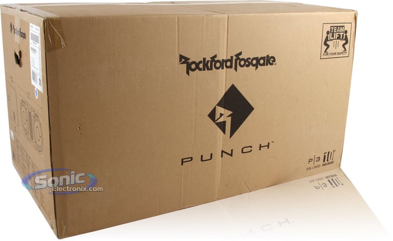 Rockford Fosgate Loaded Enclosure and Amplifier Bass Bundle Image 8