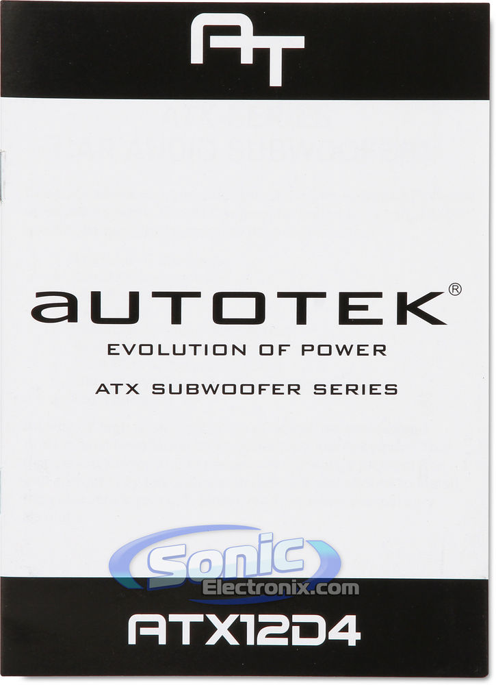 1400W Autotek Subwoofer and Amplifier Complete Bass Bundle Image 13