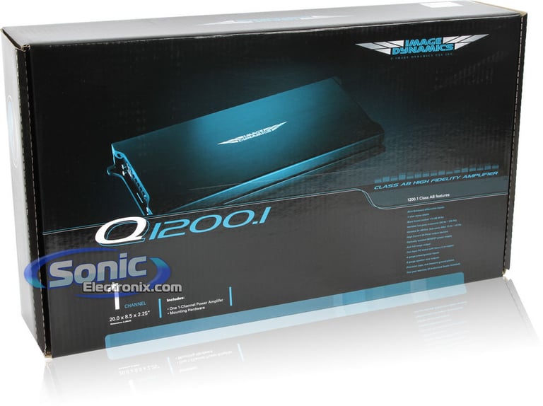 1000W Image Dynamics Subwoofer and Amplifier Bass Bundle Image 8