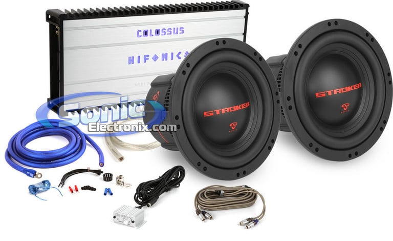 4800W Cerwin-Vega + Hifonics Bass Bundle Image 1