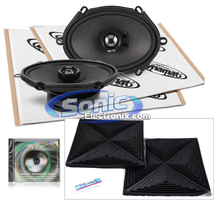 Realm LS57cx + Dynamat + Auto Sound Test Disk Image 1