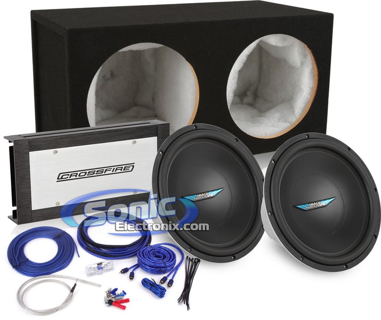 900W 12" Image Dynamics + Crossfire Bass Bundle Image 1