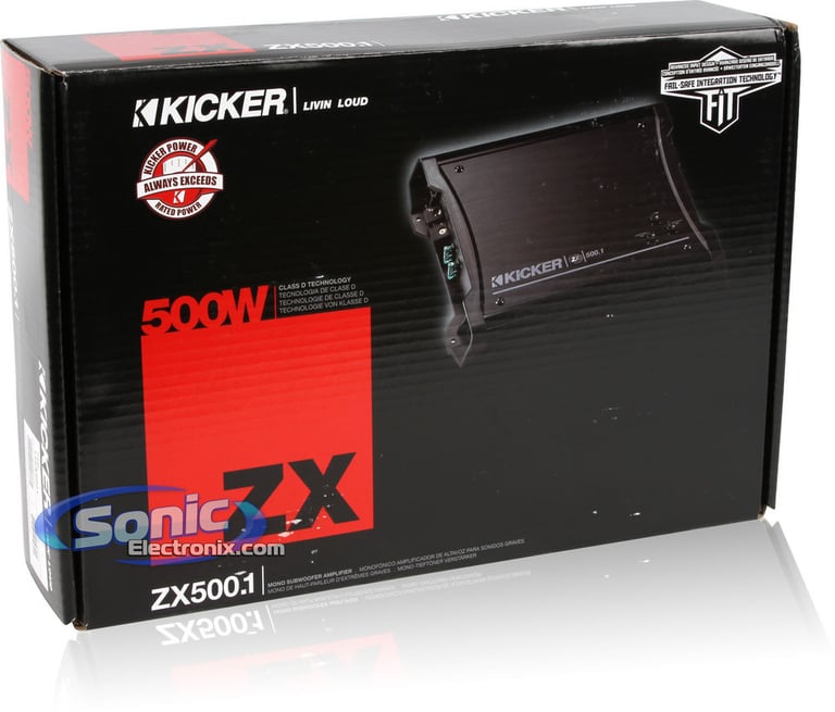 2000W Kenwood + Kicker Complete Bass Package Image 9