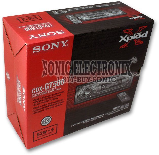 Sony CDX-GT500 Image 7