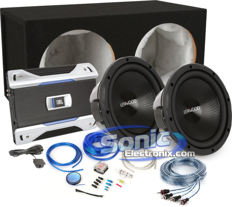 2400W Kenwood + JBL Complete Bass Package Image 1