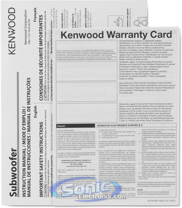 1000W Kenwood + PowerBass Complete Bass Package Image 14