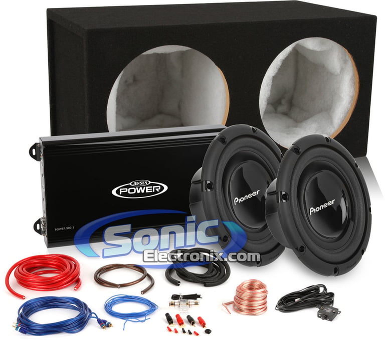 2400W 12" Pioneer + Jensen Bass Bundle Image 1