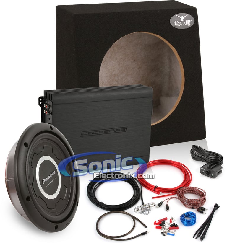 1200W Pioneer + Crossfire Complete Bass Package Image 1