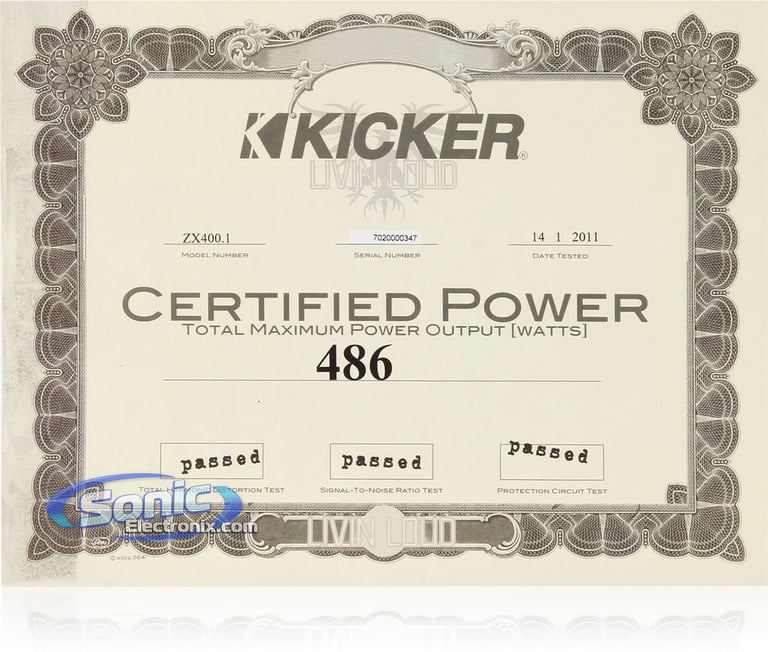 2000W Pioneer + Kicker Complete Bass Package Image 6