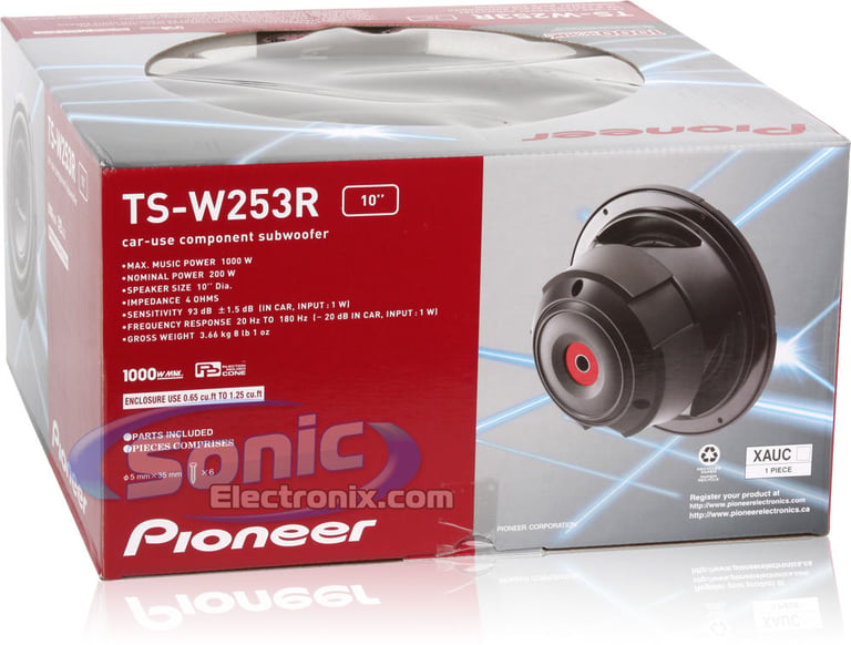 2000W 10" Pioneer + Jensen Bass Bundle Image 14