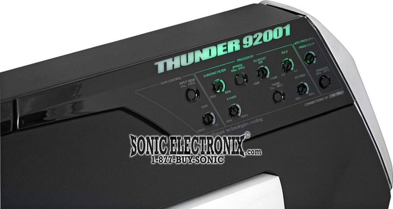MTX Audio TA92001 Thunder 92001 R/B Image 4