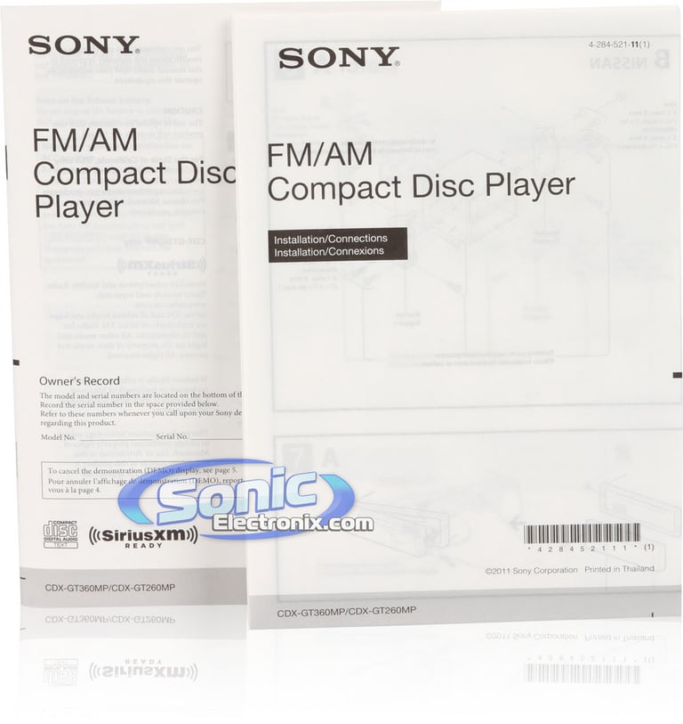Sony CDX-GT360MP Image 7