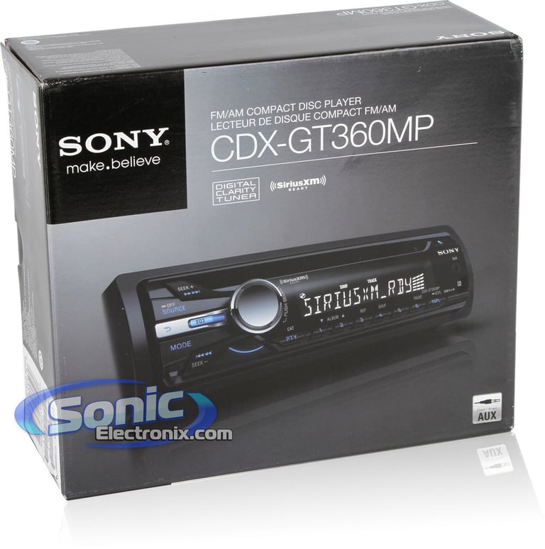 Sony CDX-GT360MP Image 8