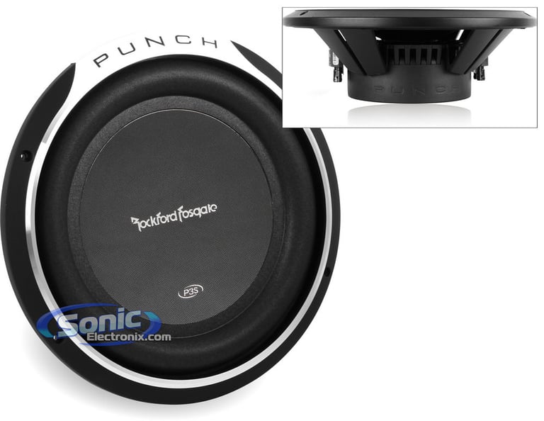 Rockford Fosgate Punch P3SD412 Shallow-mount (Open Box) Image 1
