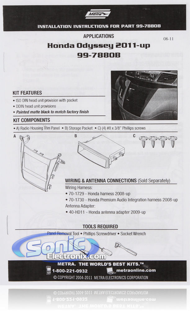 Metra 99-7880B Dash Kit Image 2