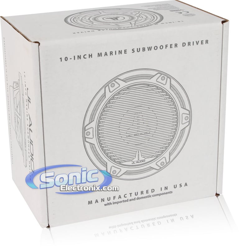 JL Audio MX10IB3-CG-WH - White Classic Grille Image 7