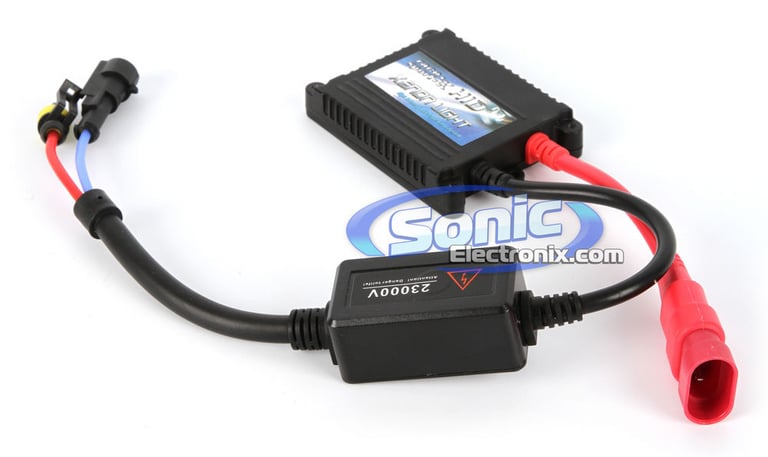 Elite Slim Series 9007-12K-BI-SLIM Dual Beam HID Xenon Headlights Image 4