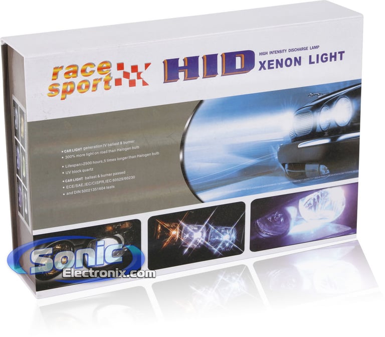 Elite Slim Series 9007-8K-BI-SLIM Dual Beam HID Xenon Headlights Image 8