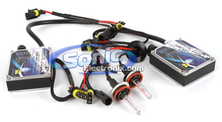 Elite Series 9004-6K-SB HID Xenon Headlights Image 1