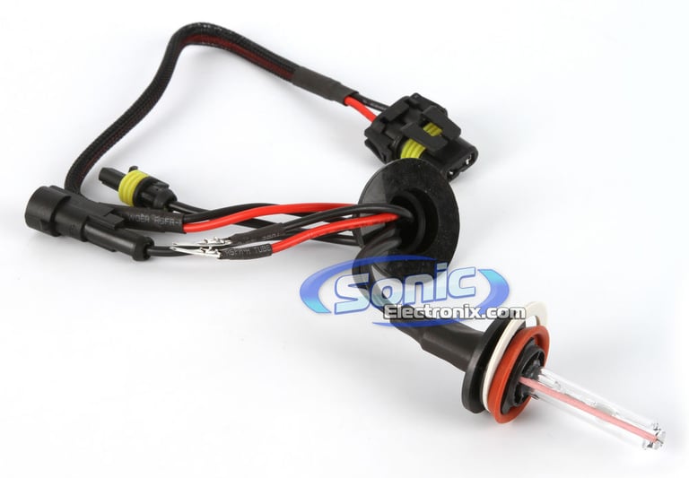 Elite Series H11-6K-SB HID Xenon Headlights Image 2
