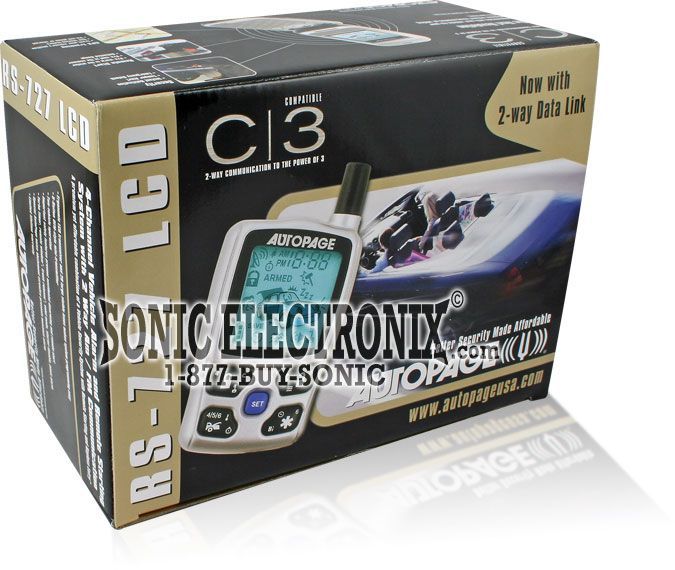 AutoPage RS-727 LCD Image 3