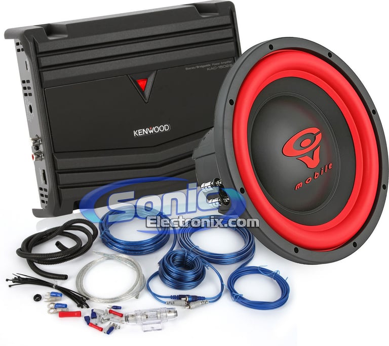 400W Cerwin-Vega + Kenwood Bass Bundle Image 1