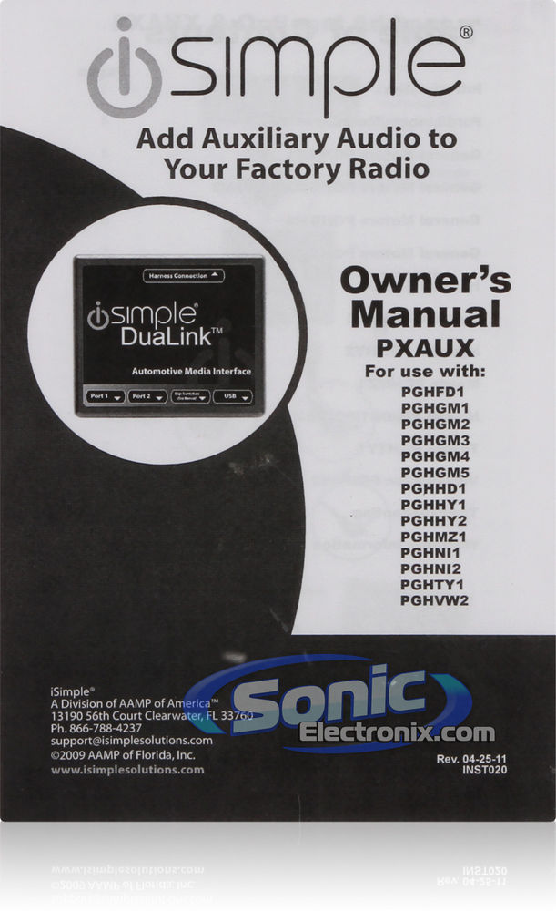 iSimple Honda/Acura OEM Aux Integration (ISHD531) Image 6