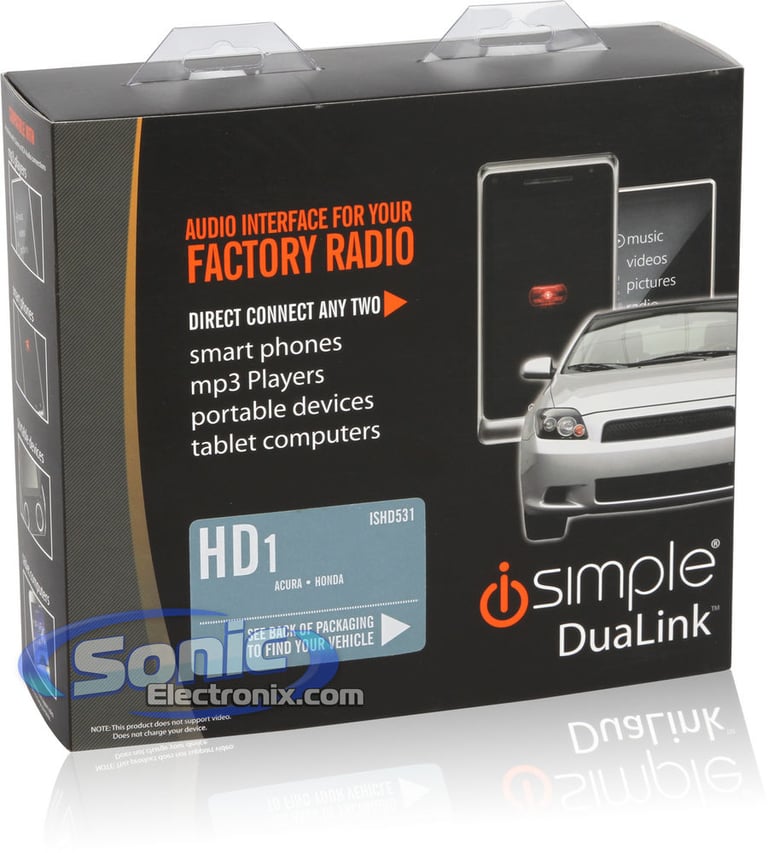 iSimple Honda/Acura OEM Aux Integration (ISHD531) Image 7