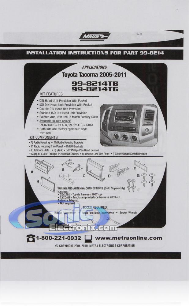 Metra 99-8214G (Gray) Image 3