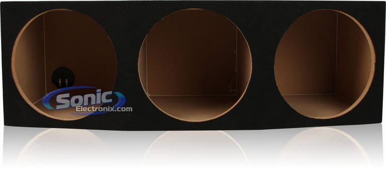 12JL - Triple 12" Sealed Subwoofer Box Enclosure Image 2
