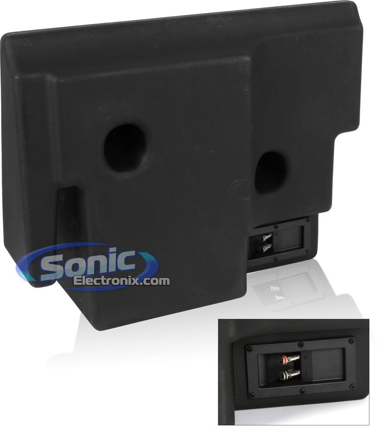 MTX Audio Thunderform DDQC10U (Black, Unloaded) Image 2