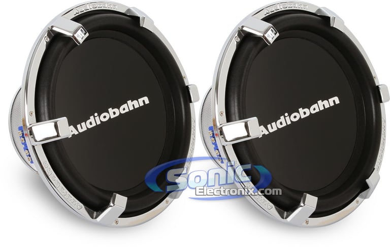 Audiobahn AW1200J Subwoofer Pair Combo Image 1