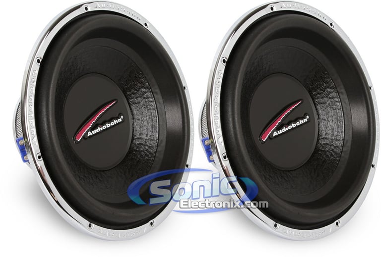 Audiobahn AW1251J Subwoofer Pair Combo Image 1