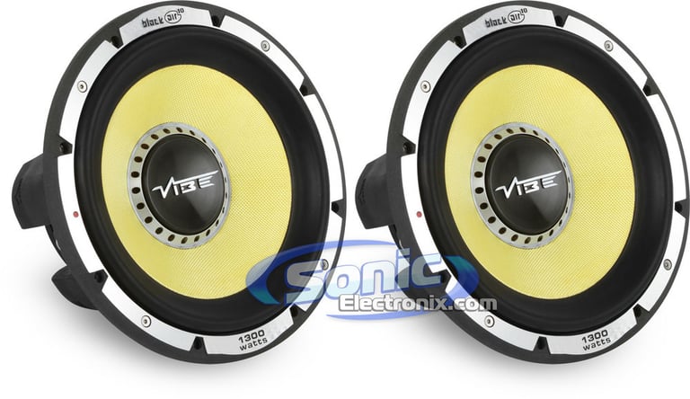 VIBE Audio BA10 Subwoofer Pair Combo Image 1