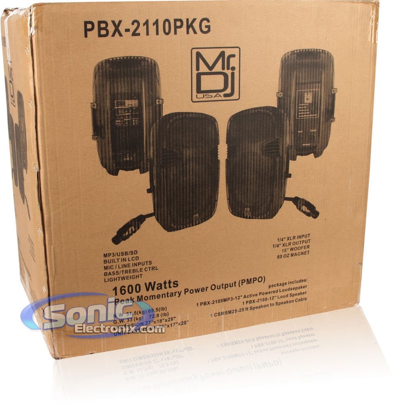Mr DJ PBX-2110PKG Image 11