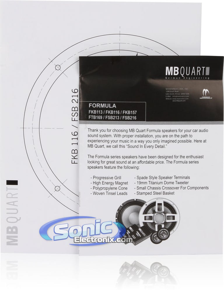 MB Quart FKB 116 (2 Pairs) Image 9