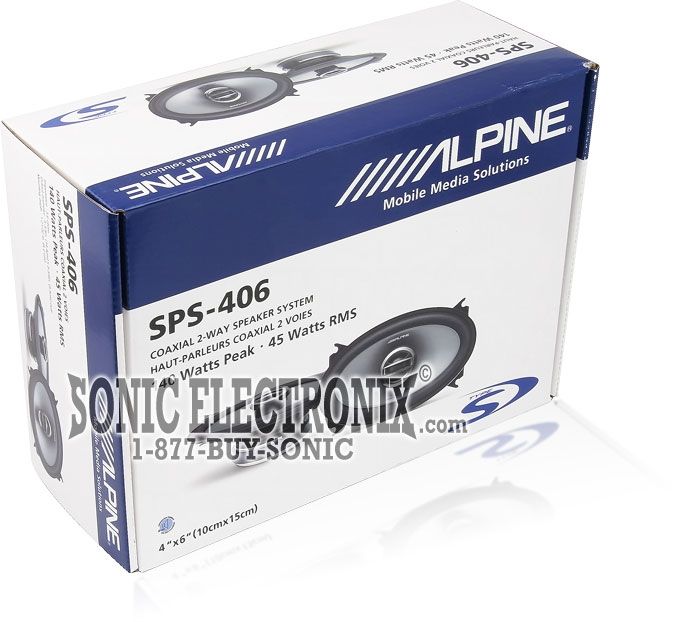 Alpine SPS-406 Open Box  Image 6