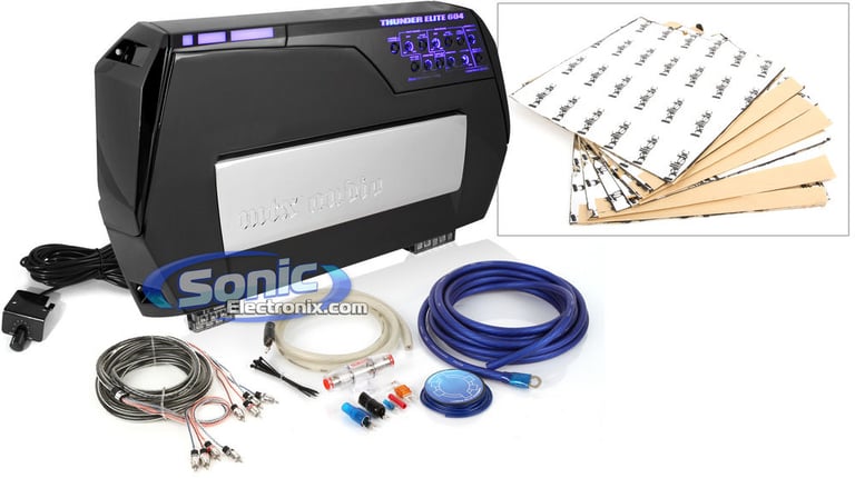 MTX Thuder Elite Amplifier & Amp Kit Combo Image 1