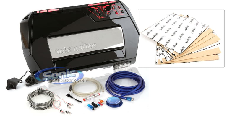 MTX Thunder Elite Amplifier + Amp Kit Combo Image 1