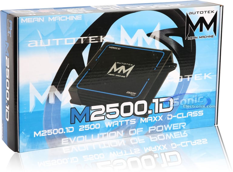 Autotek Mean Machine M2500.1D Image 8