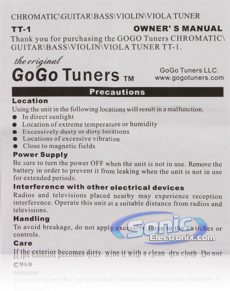 GoGo Tuners TT-1 Image 4
